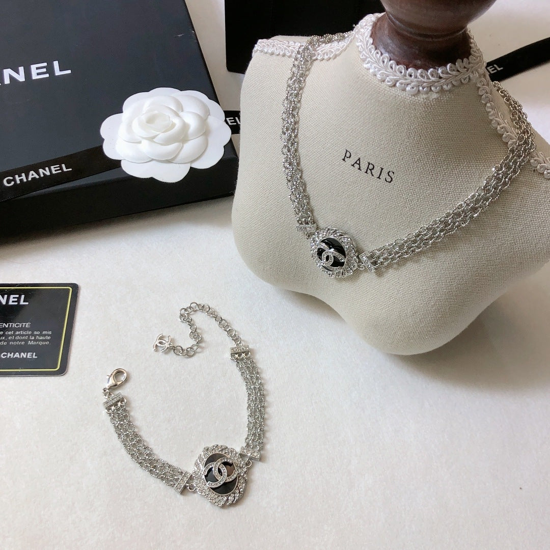 CHANEL Crystal Necklace
