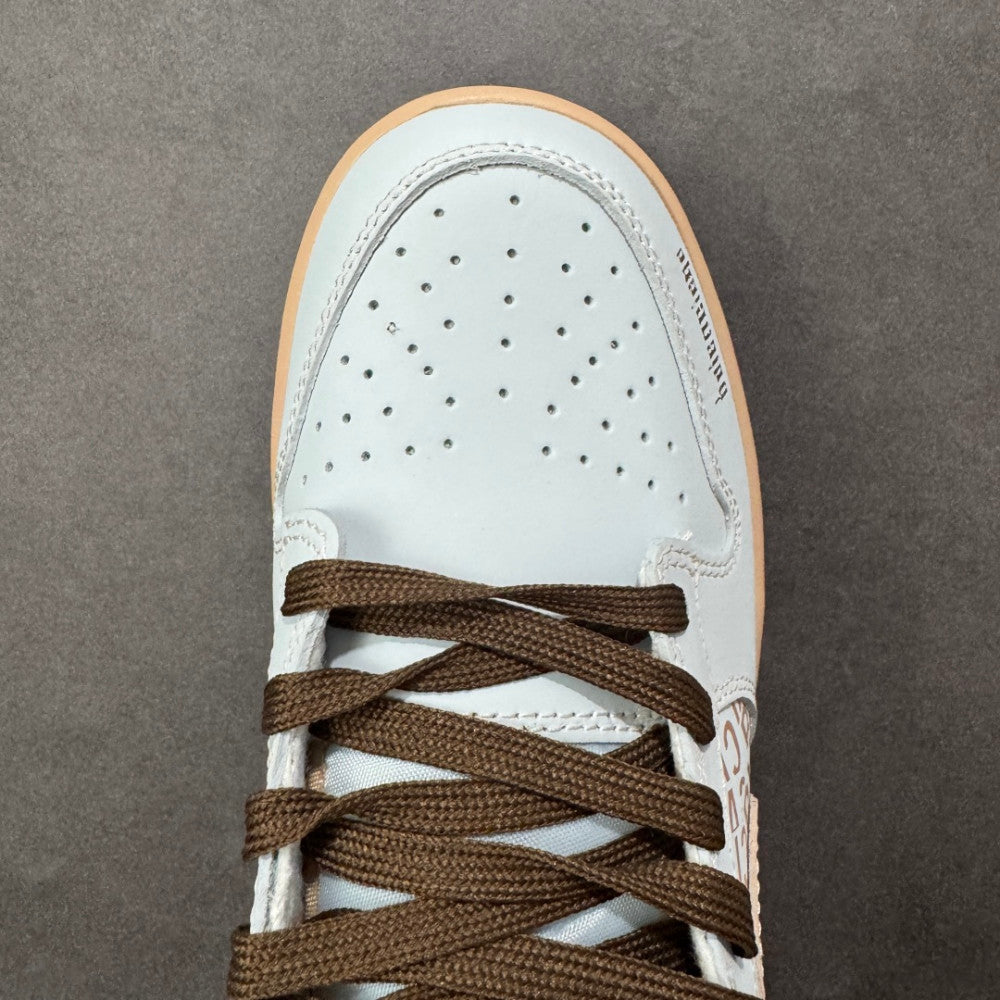 Balenciaga 本地 310 支持放店 定制版 Balenciaga x Nike Dunk SB Low 巴黎世家 x 耐克 SB 低帮 蓝粉棕 鞋身整体 Sneaker #01 - Color 02 - Image 8