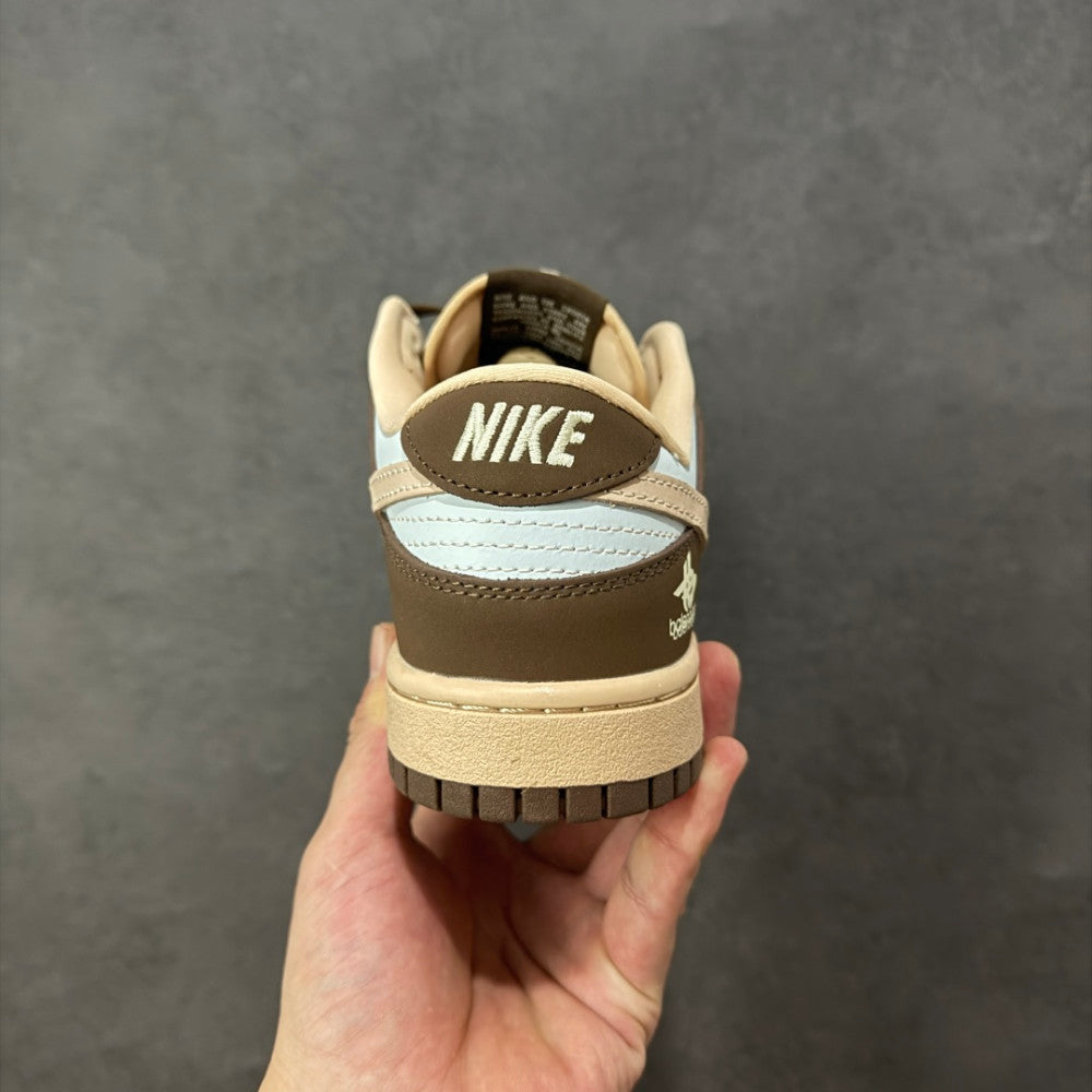 Balenciaga 本地 310 支持放店 定制版 Balenciaga x Nike Dunk SB Low 巴黎世家 x 耐克 SB 低帮 蓝粉棕 鞋身整体 Sneaker #01 - Color 02 - Image 4