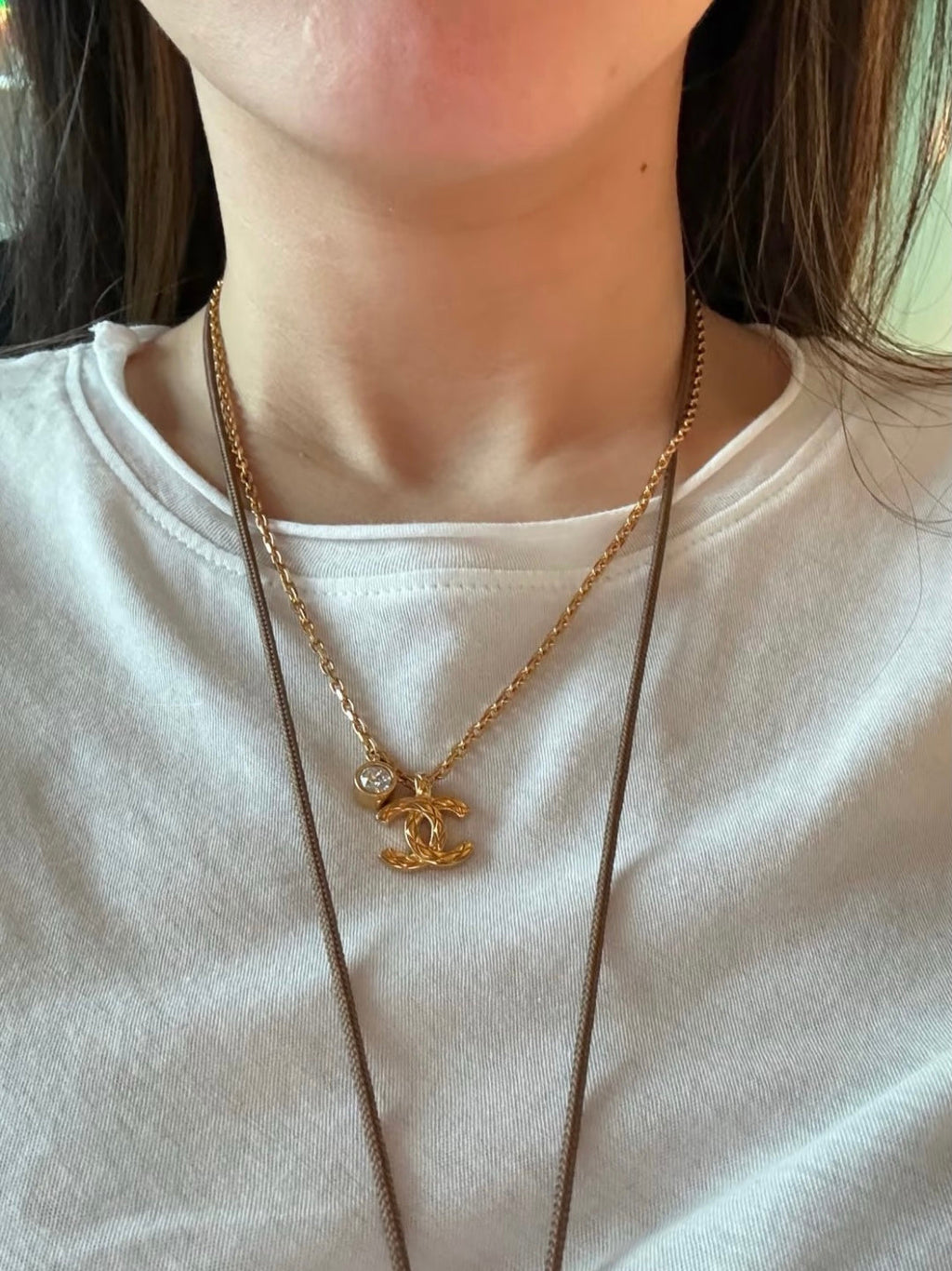 CHANEL Double-C Vintage Necklace