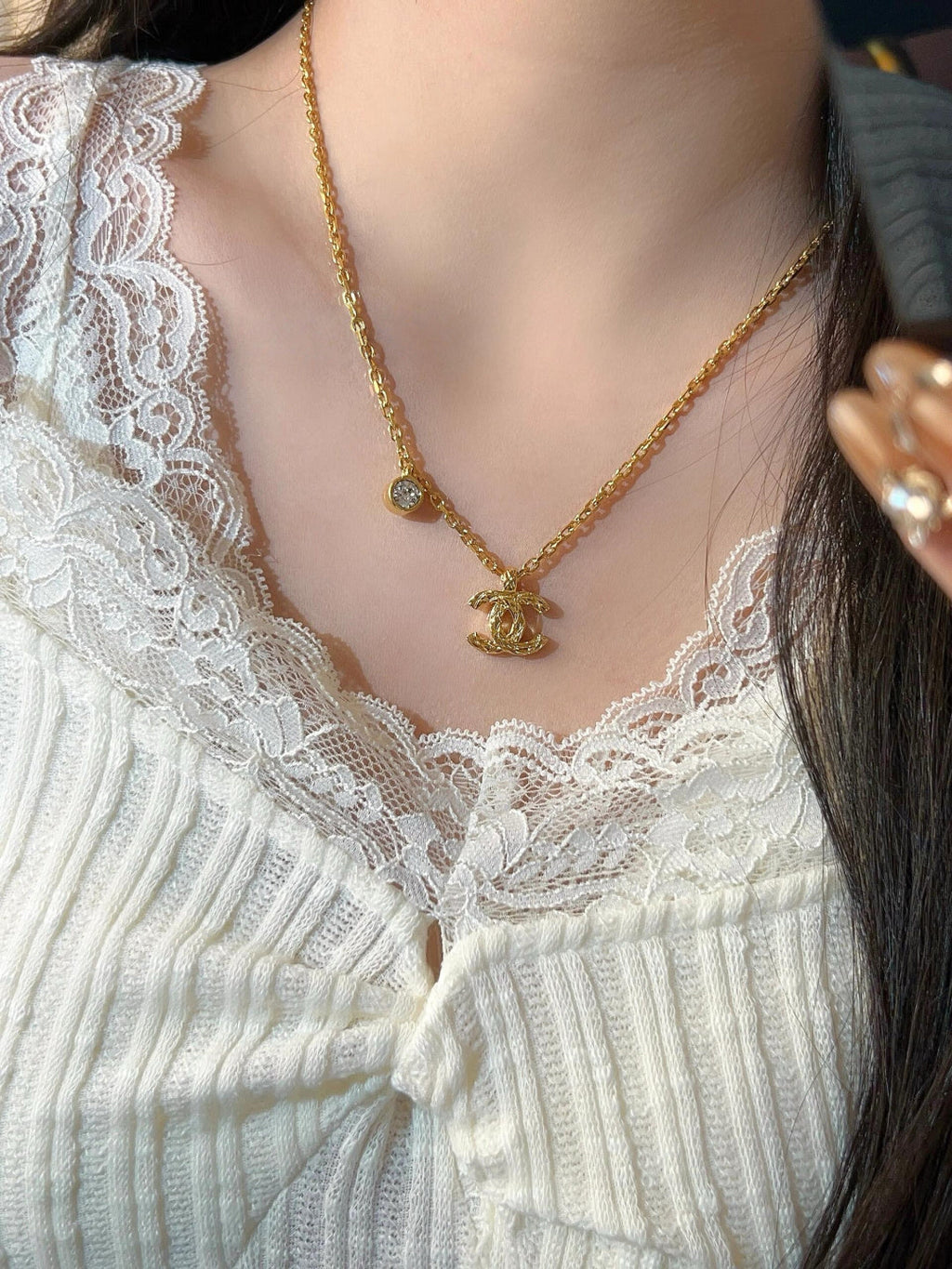 CHANEL Double-C Vintage Necklace