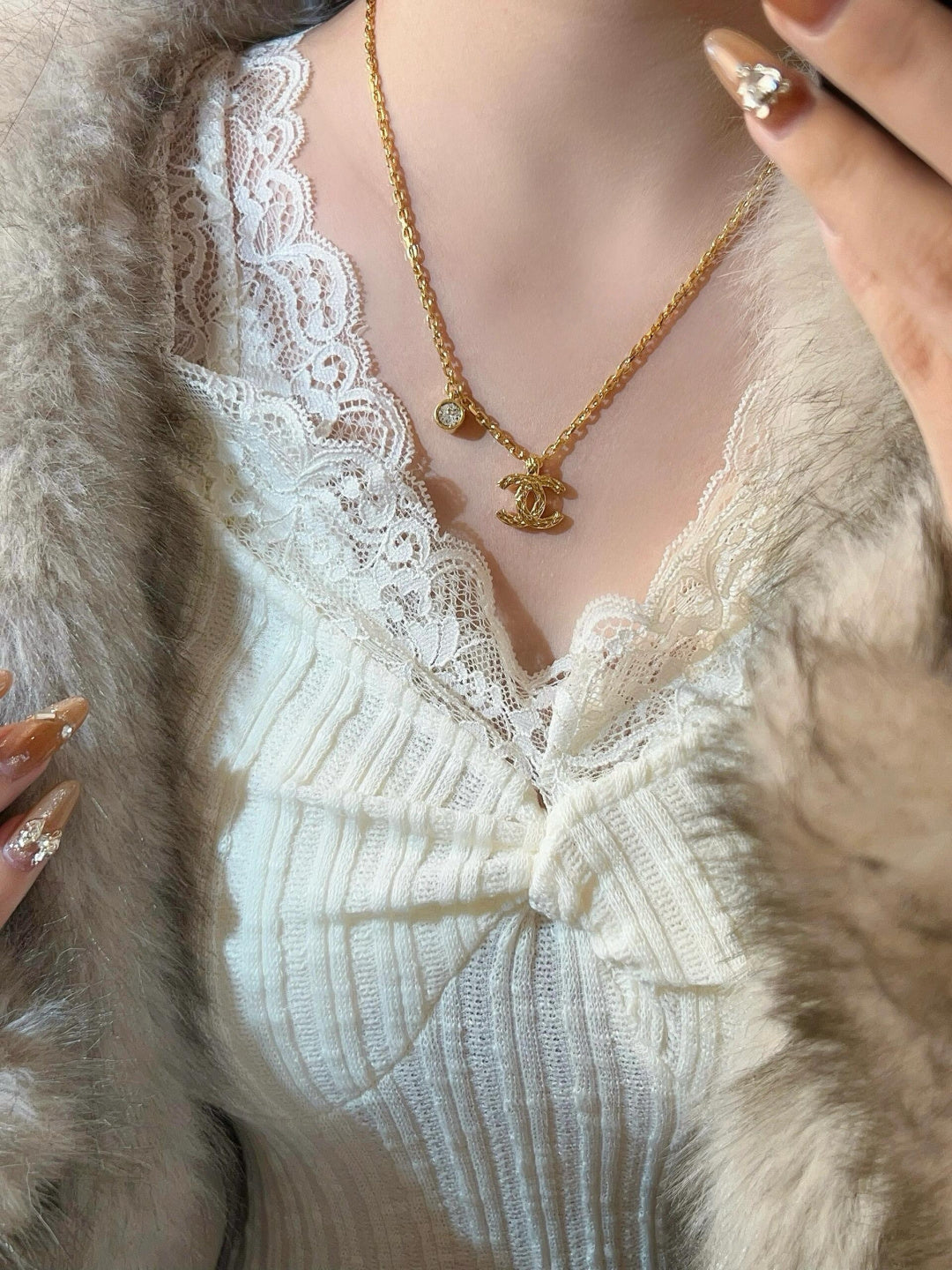 CHANEL Double-C Vintage Necklace