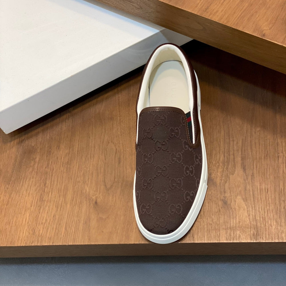 Gucci Men's Leather Sneakers Style 433228