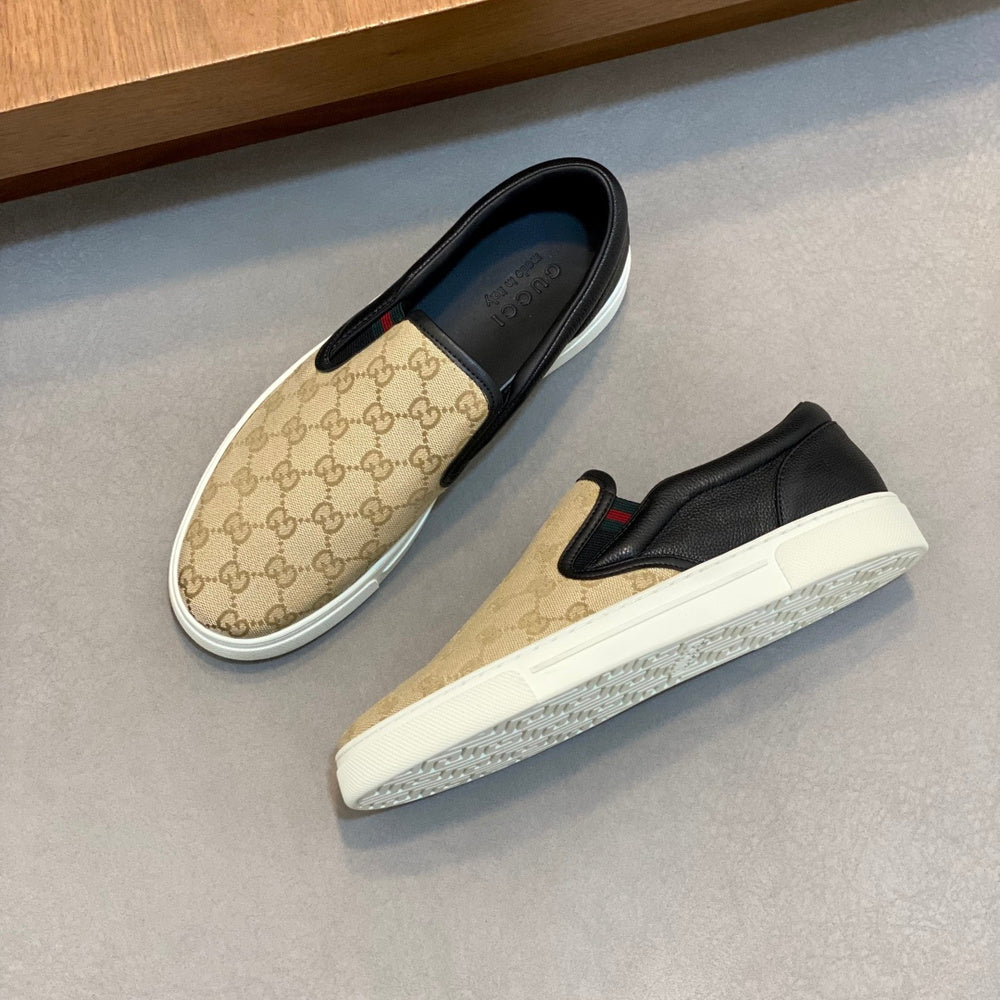 Gucci Men's Leather Sneakers Style 433227