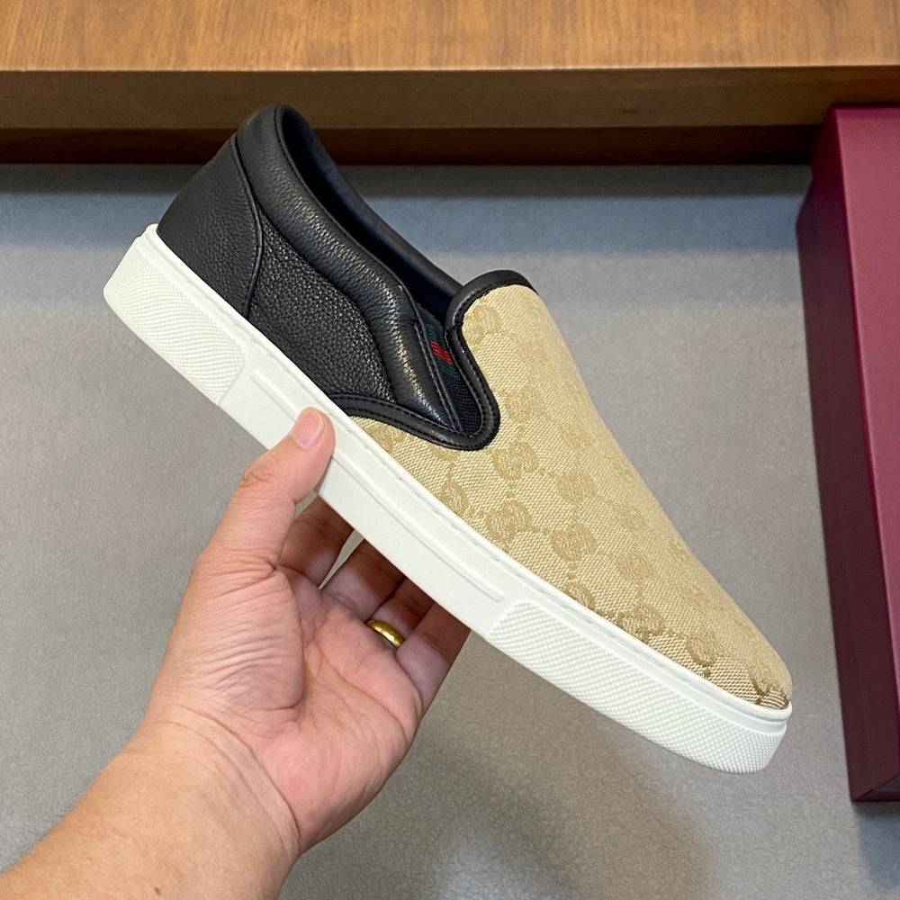 Gucci Men's Leather Sneakers Style 433227