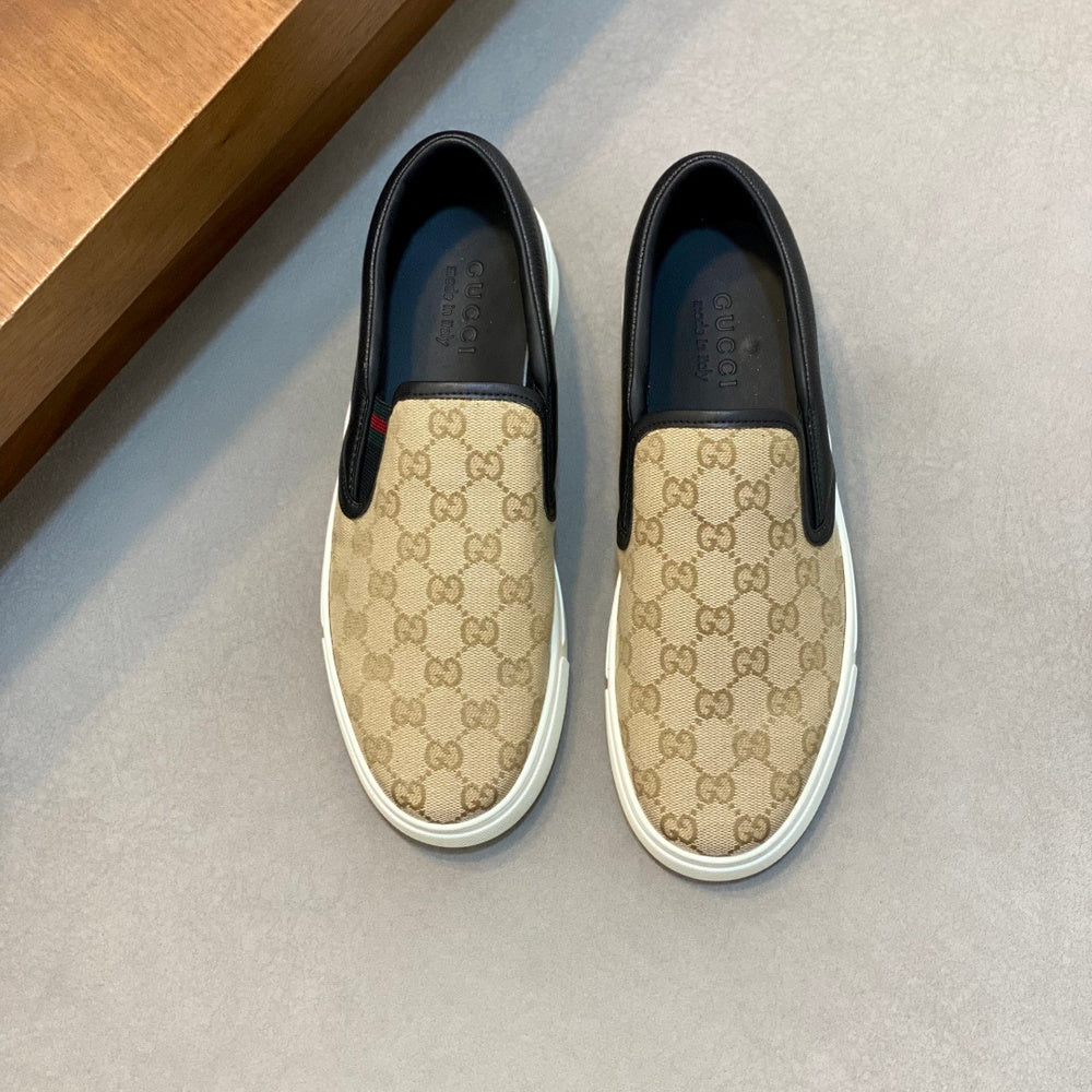 Gucci Men's Leather Sneakers Style 433227