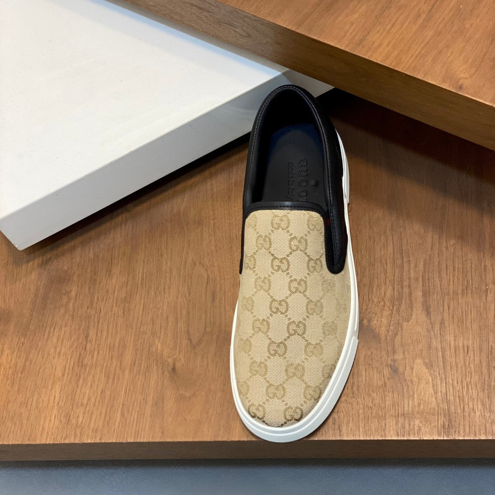 Gucci Men's Leather Sneakers Style 433227