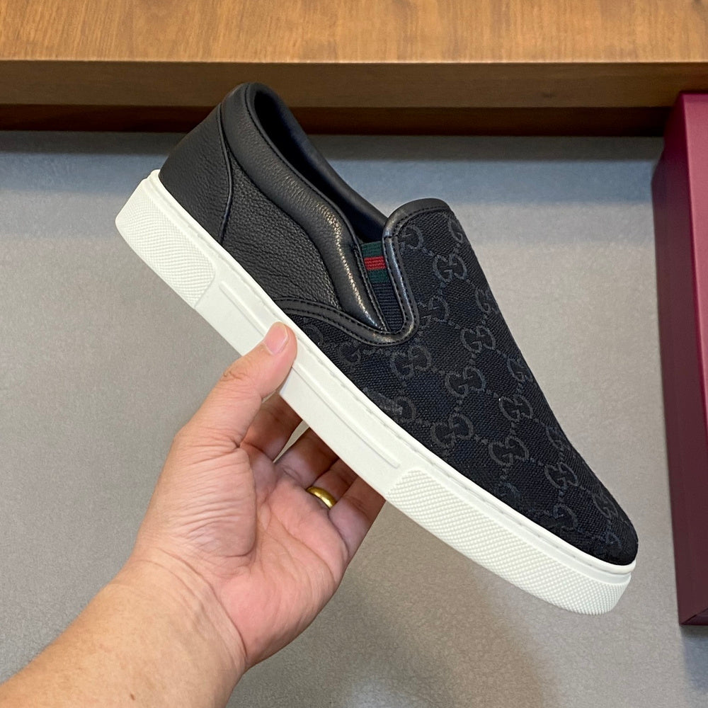 Gucci Men's Leather Sneakers Style 433226