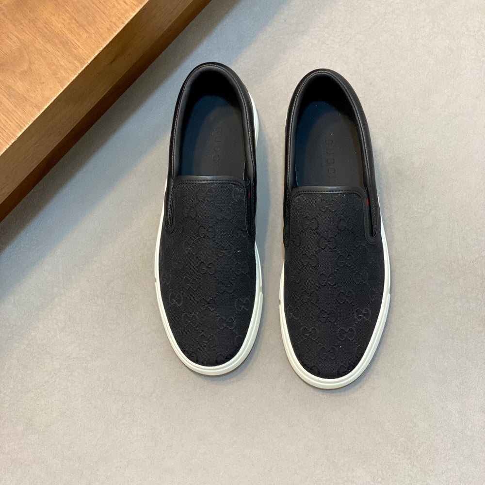 Gucci Men's Leather Sneakers Style 433226