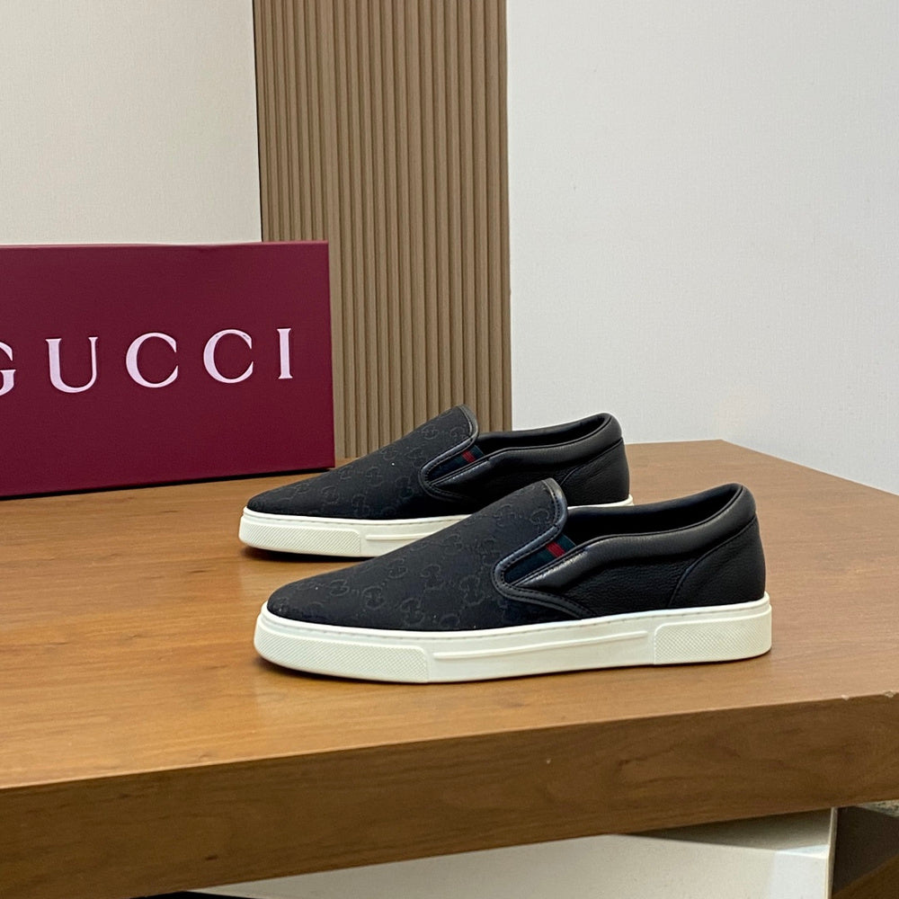 Gucci Men's Leather Sneakers Style 433226