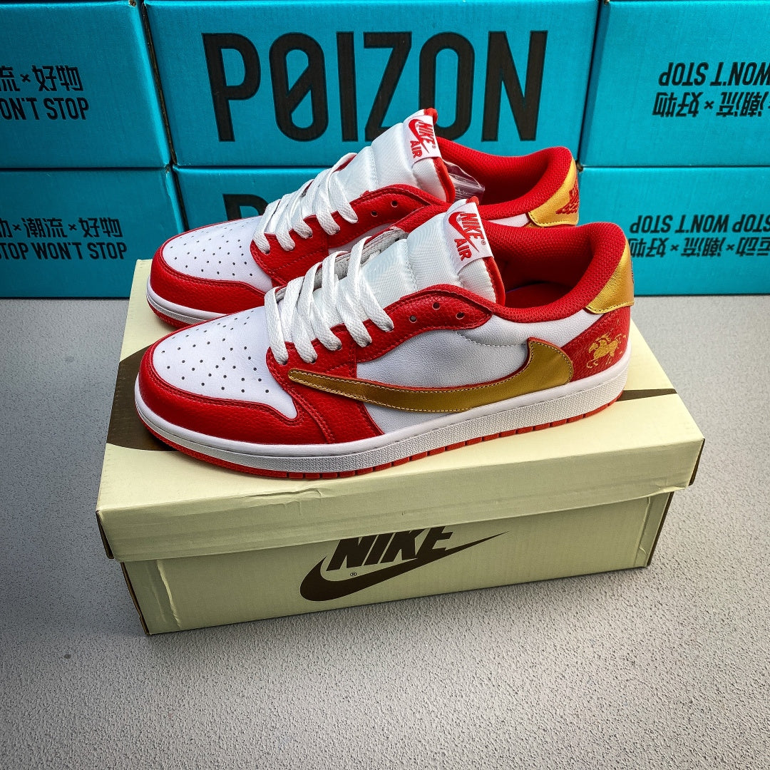 Fragment x Travis Scott x Nike Air Jordan 1 Low - Image 2