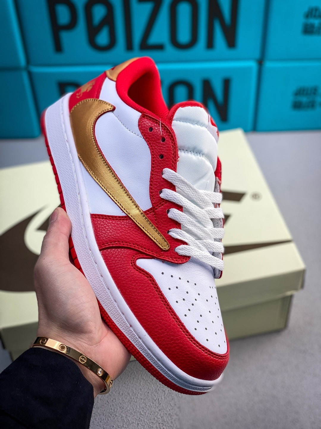 Fragment x Travis Scott x Nike Air Jordan 1 Low - Image 1