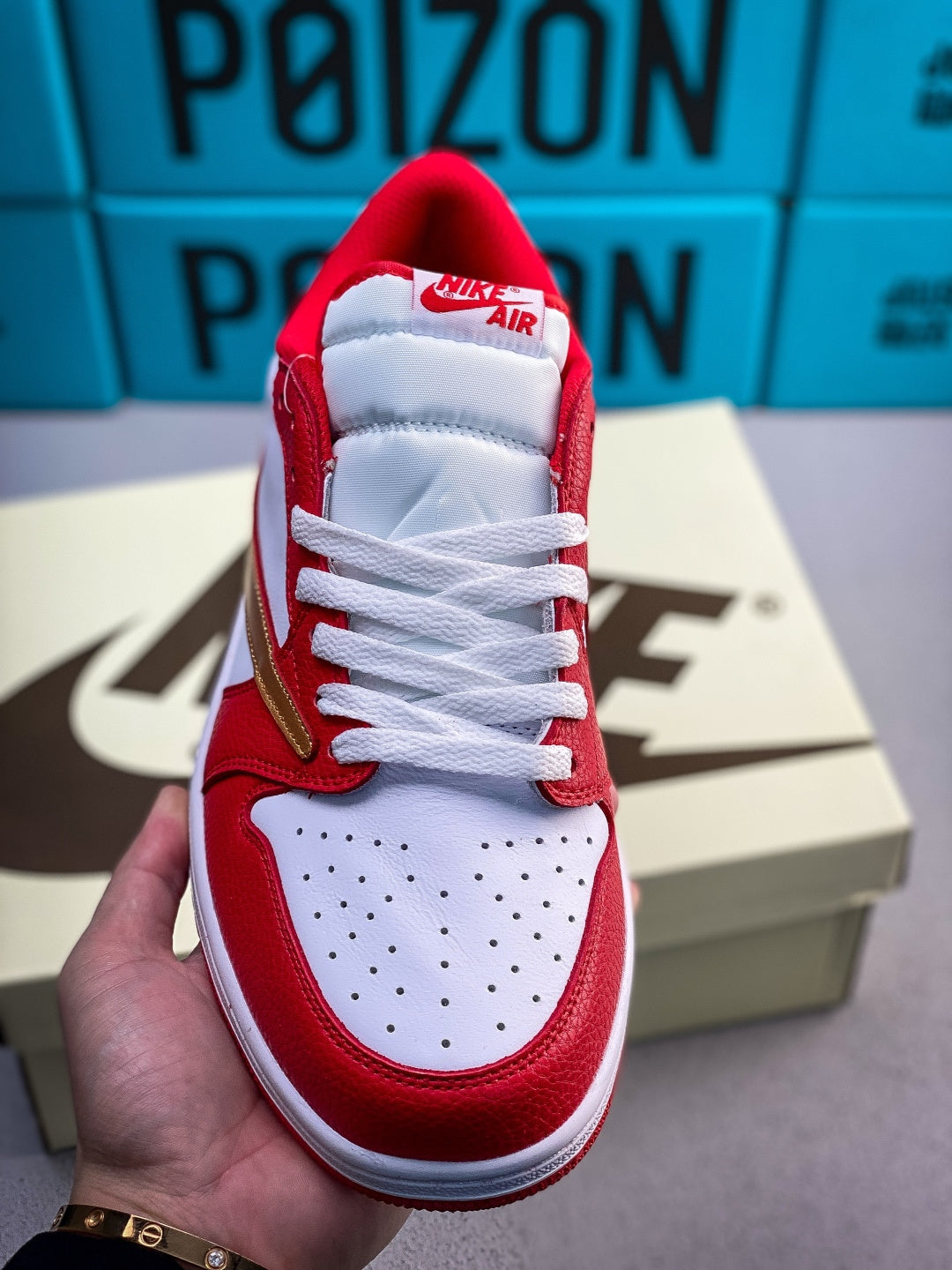Fragment x Travis Scott x Nike Air Jordan 1 Low - Image 3
