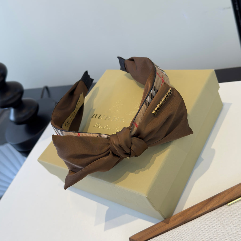 BURBERRY Bow Headband
