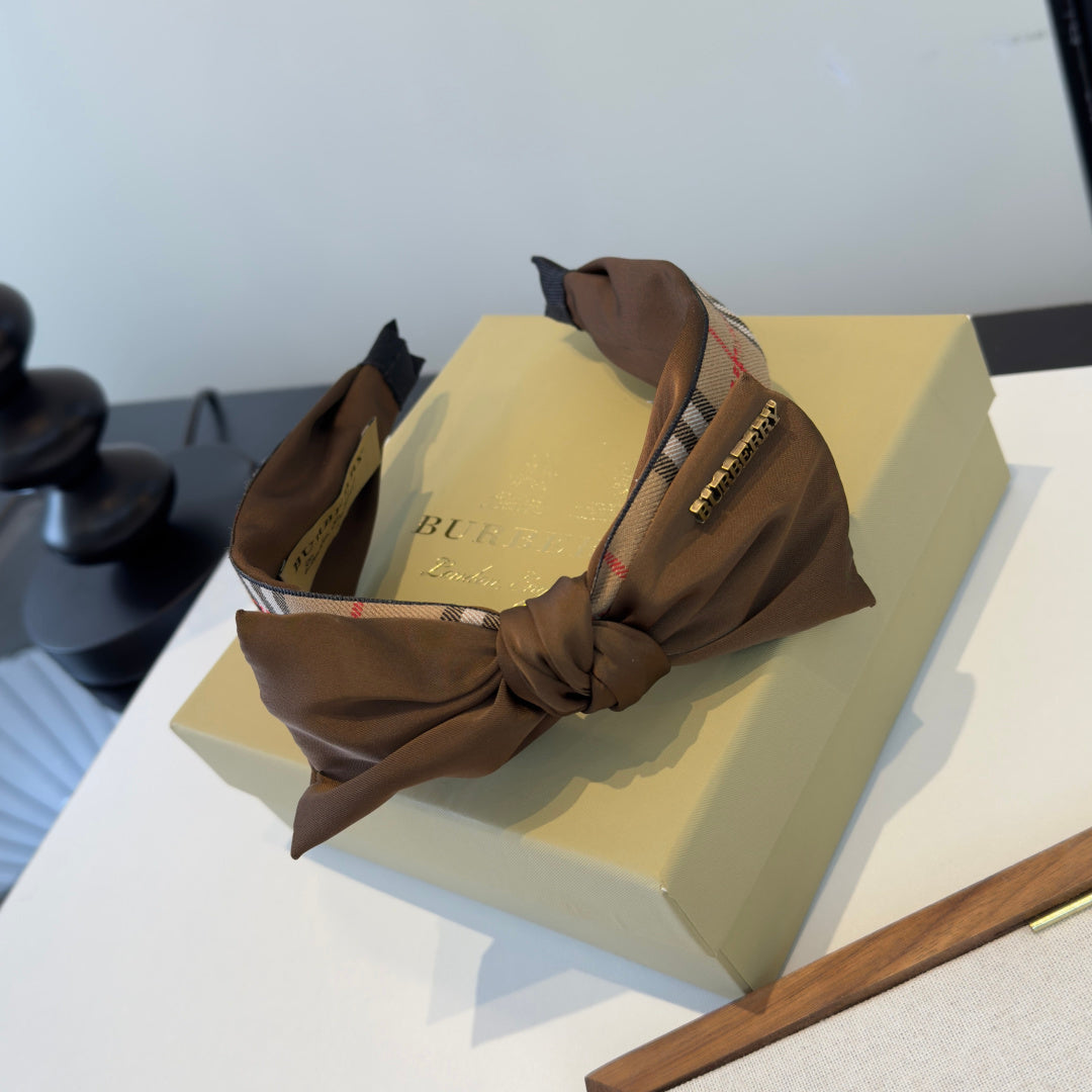 BURBERRY Bow Headband