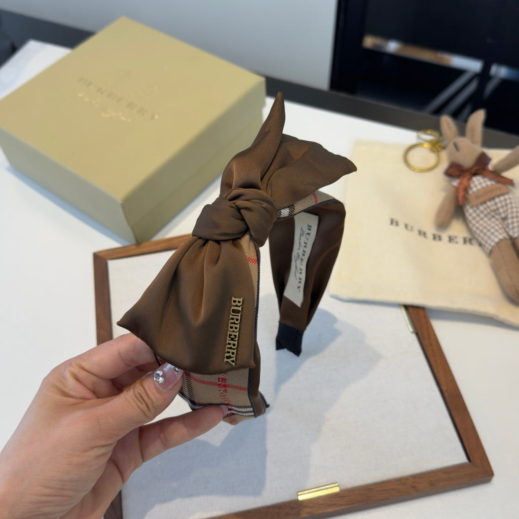 BURBERRY Bow Headband