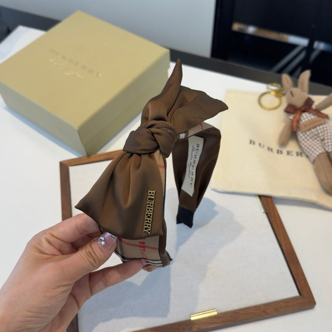 BURBERRY Bow Headband