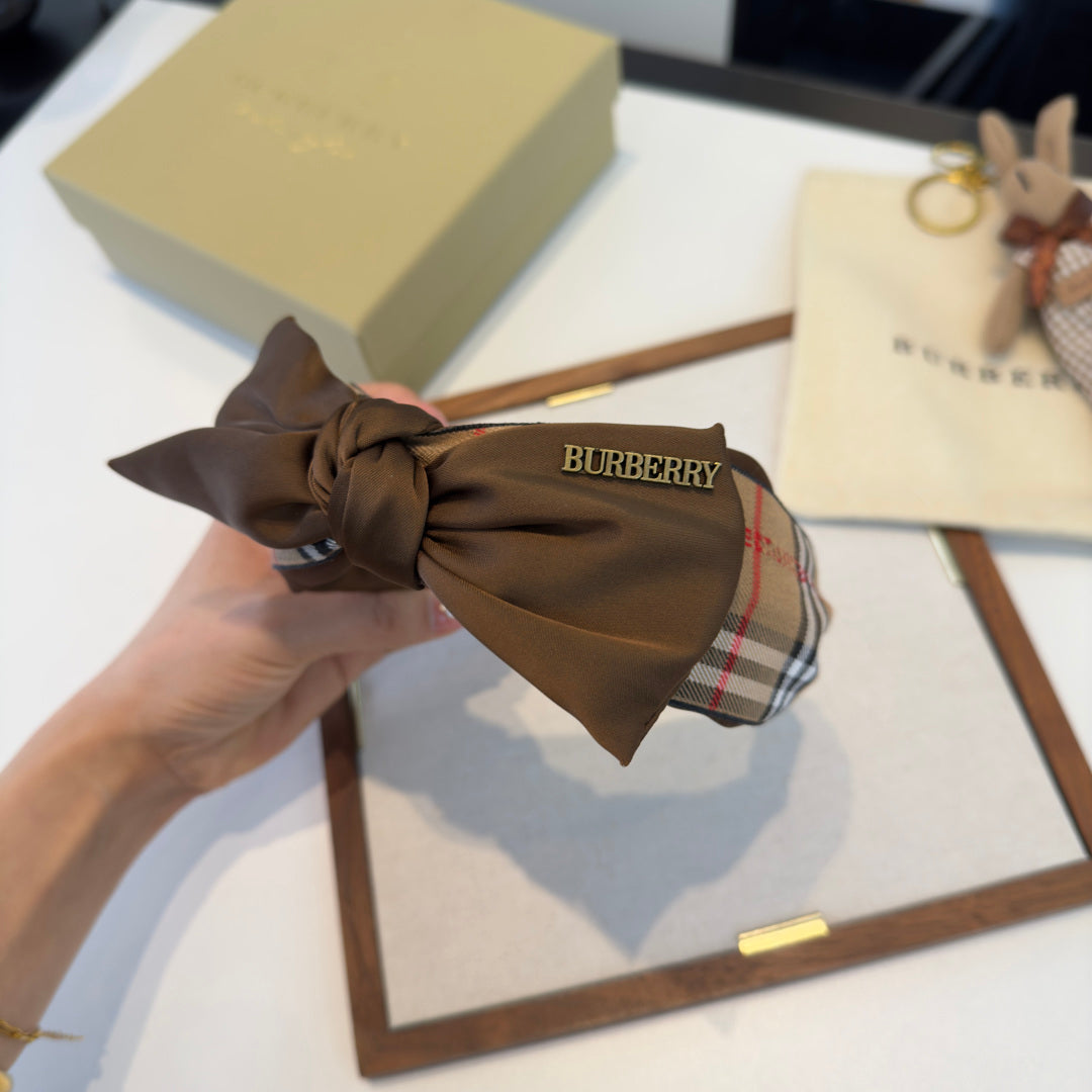 BURBERRY Bow Headband