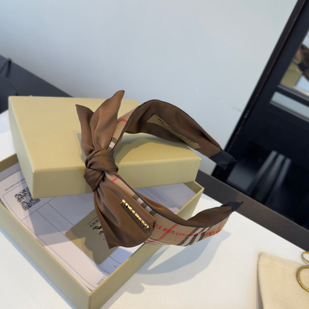 BURBERRY Bow Headband