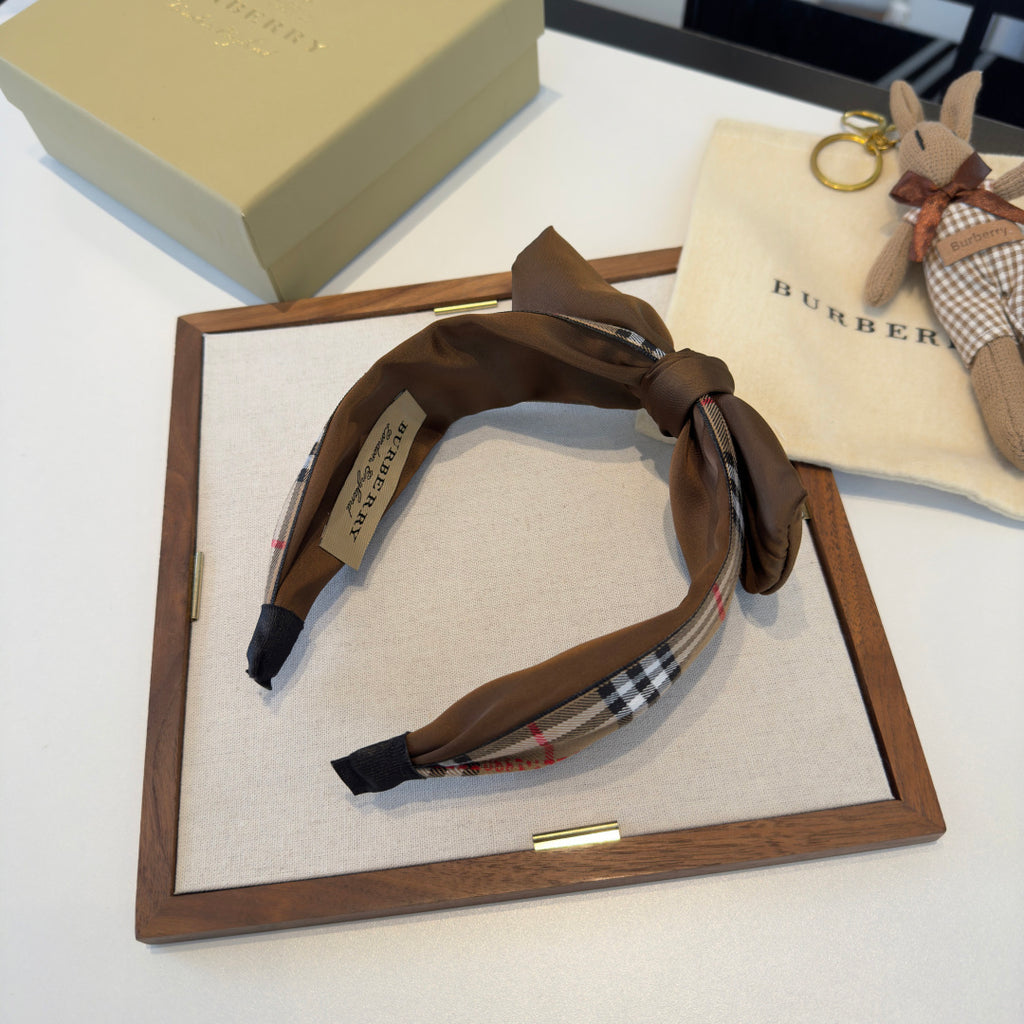 BURBERRY Bow Headband