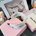 MIU MIU Polka Dot Headband