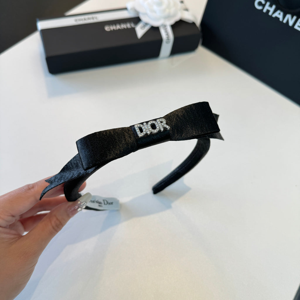DIOR Bow Headband