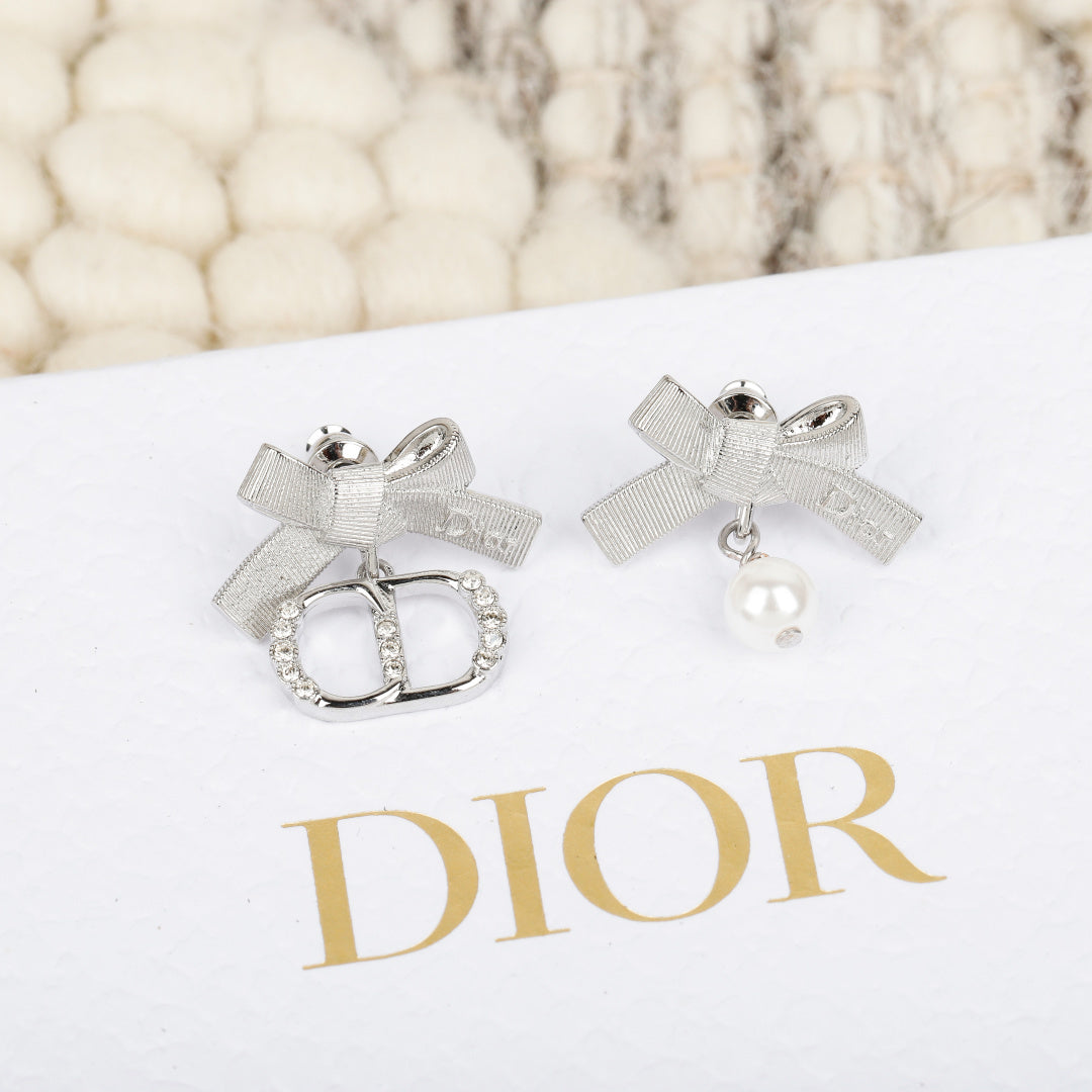 SWAROVSKI Crystal Bow Earrings