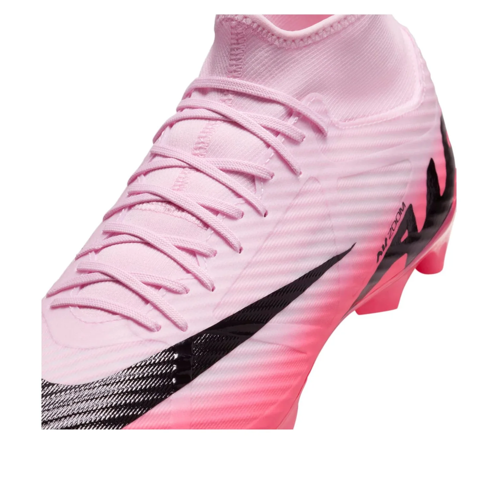 Nike Mercurial Superfly 9 Academy MG Light Pink & Black Soccer Cleats