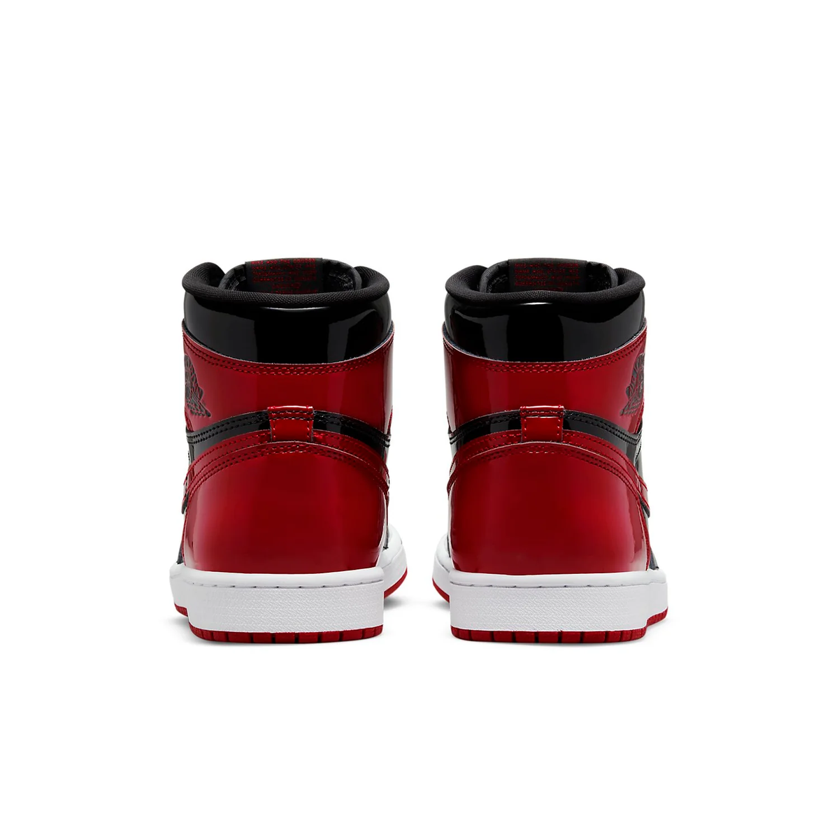 Nike Air Jordan 1 Retro High Black & Red Sneakers