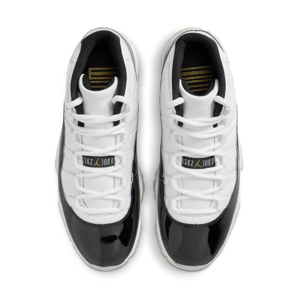 Nike Air Jordan 11 Retro White & Black Sneakers