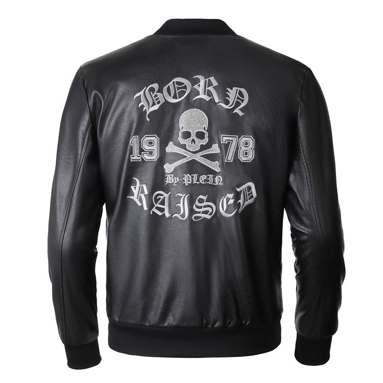 New-LOGO Cowhide Jacket