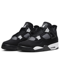 Nike Air Jordan 4 Retro White Thunder Black & White Sneakers