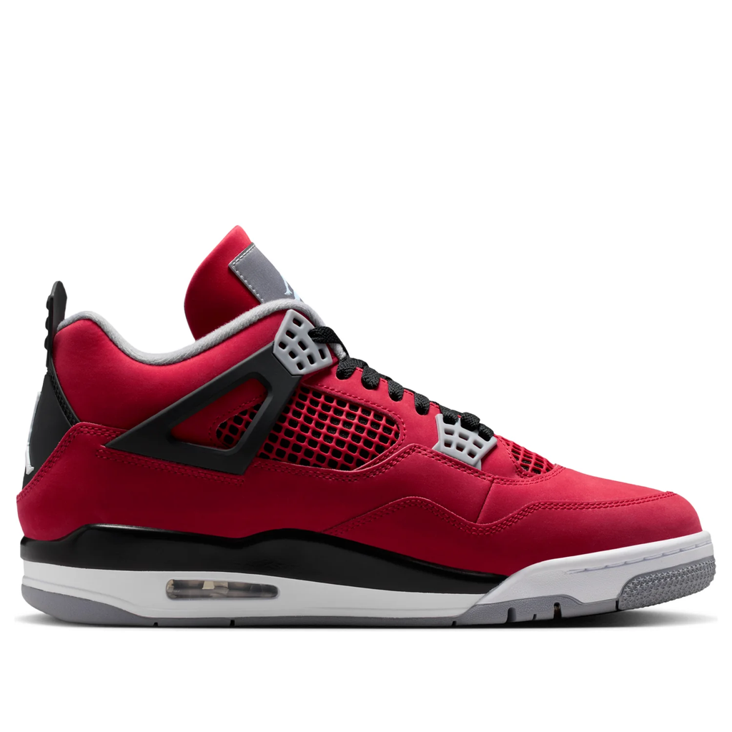 Nike Air Jordan 4 Retro Red Black & Gray Sneakers