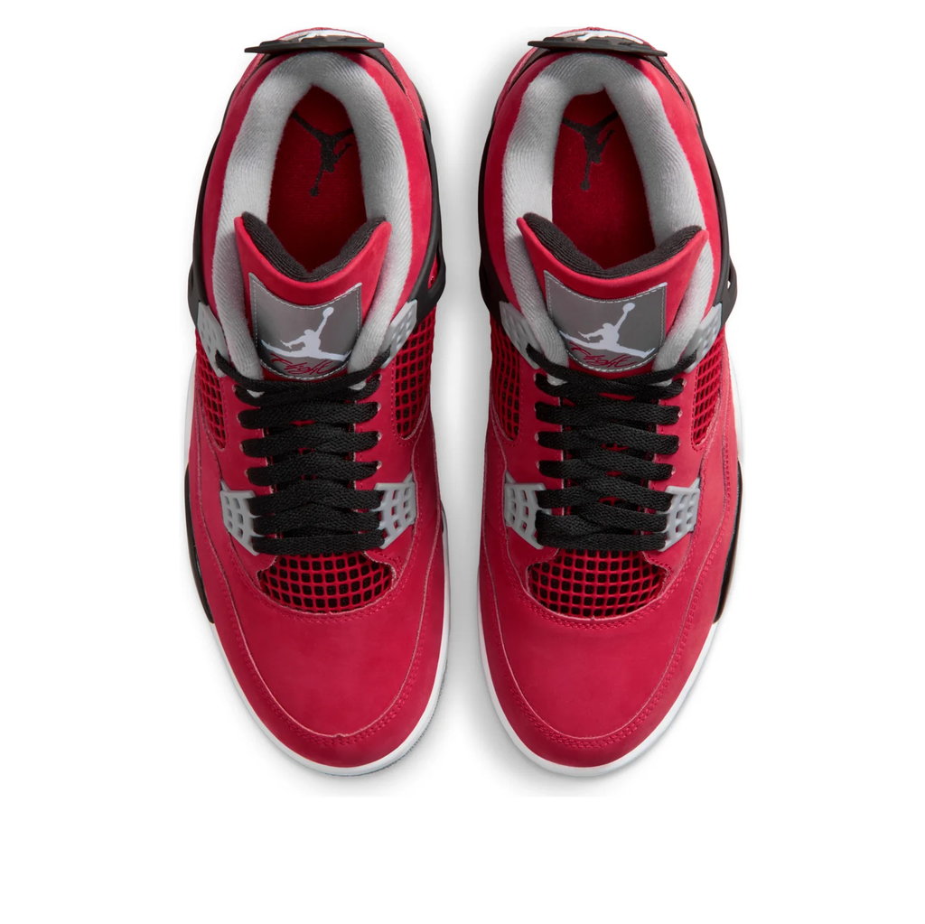 Nike Air Jordan 4 Retro Red Black & Gray Sneakers