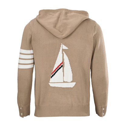 Thom Browne  2026ss Sailboat Hoodie