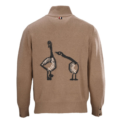 Thom Browne 2025SS Turn Neck cardigan
