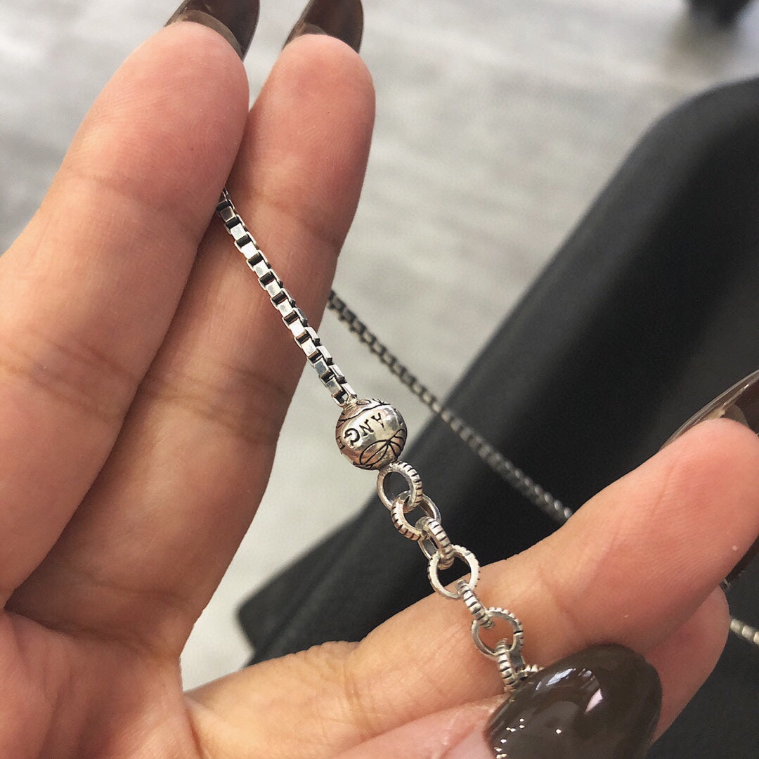 GUCCI 925 Sterling Silver Vintage Necklace