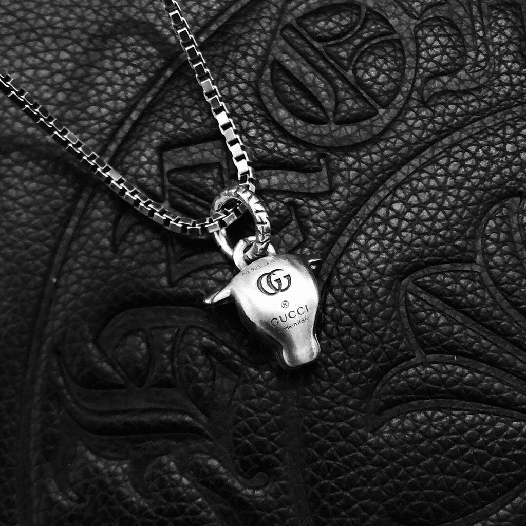 GUCCI 925 Sterling Silver Vintage Necklace