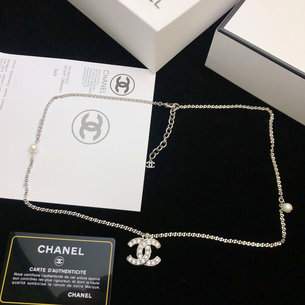 CHANEL Crystal Necklace