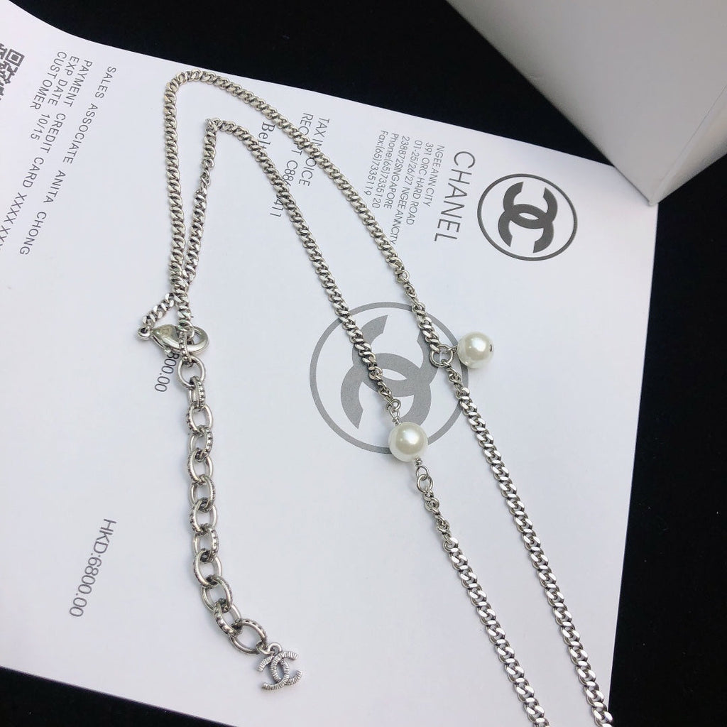 CHANEL Crystal Necklace