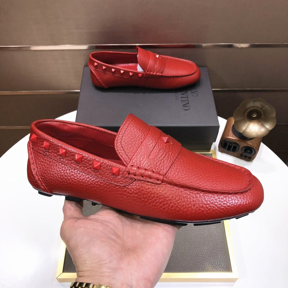 Valentino Leather Sneakers Style 432254