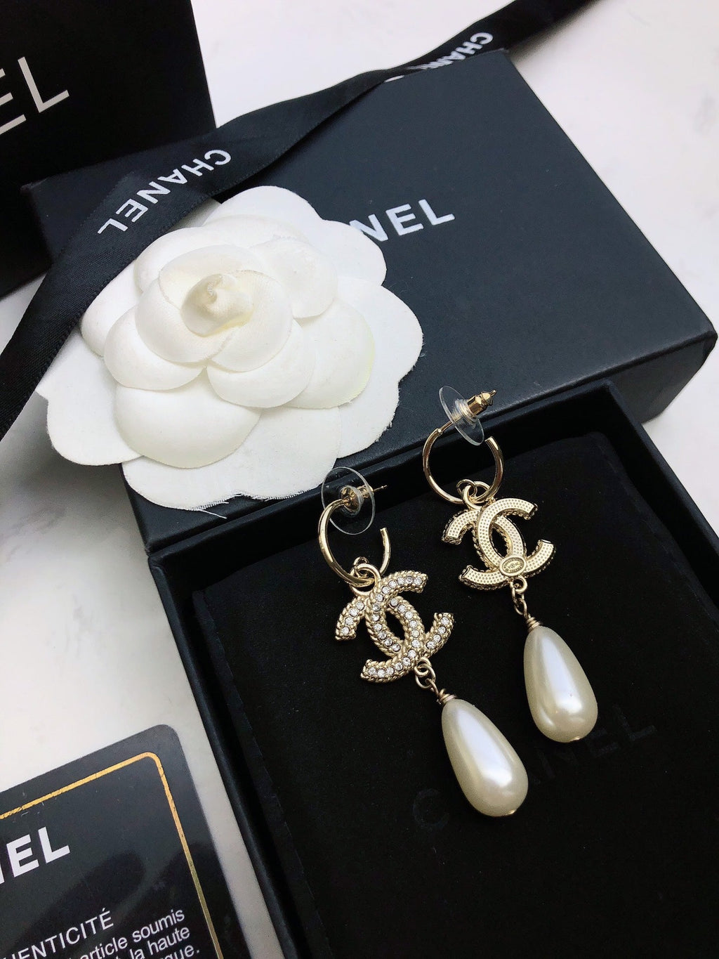 CHANEL P55 Earrings