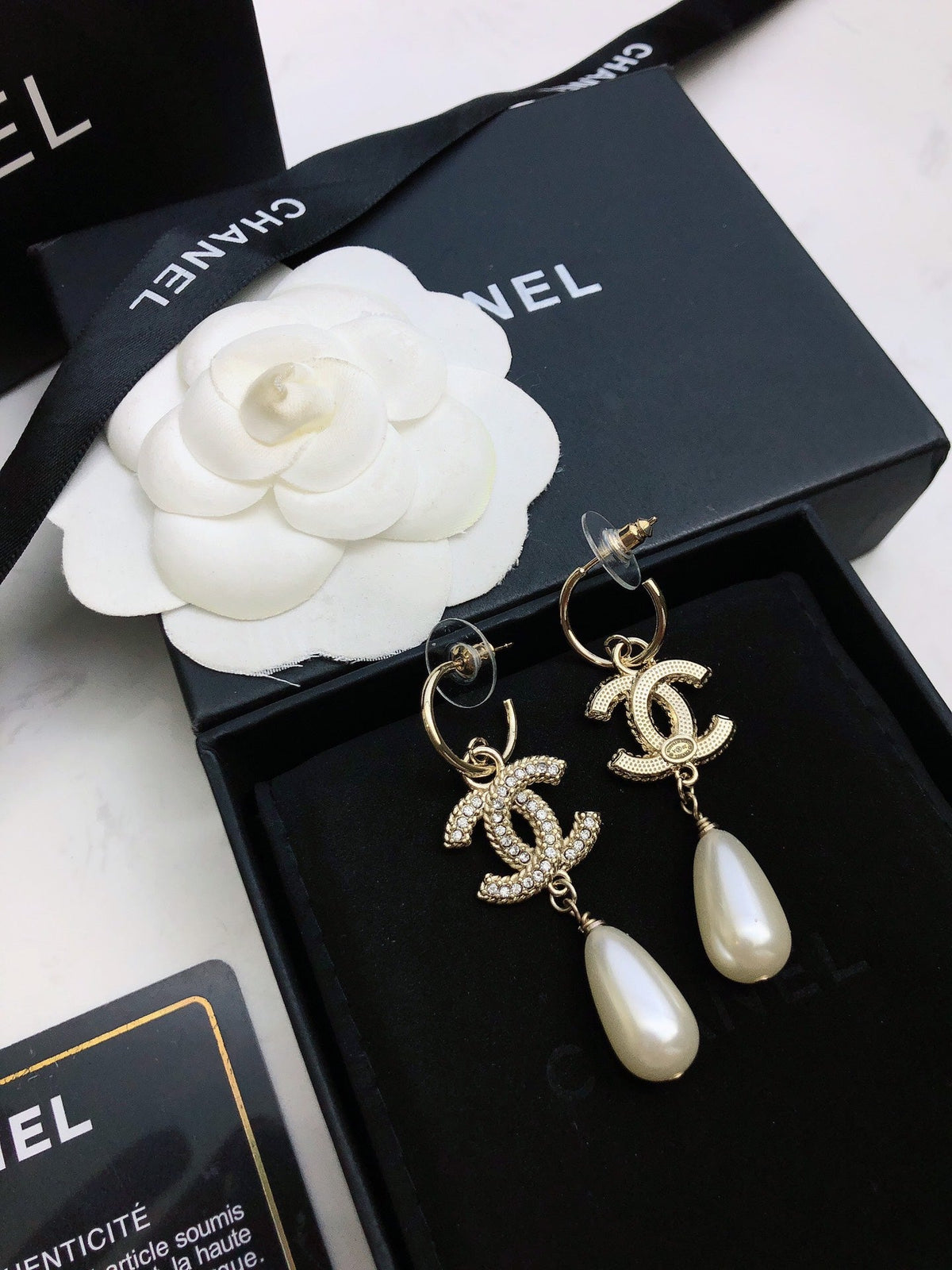 CHANEL P55 Earrings