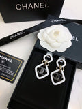 CHANEL Double-C Vintage Earrings