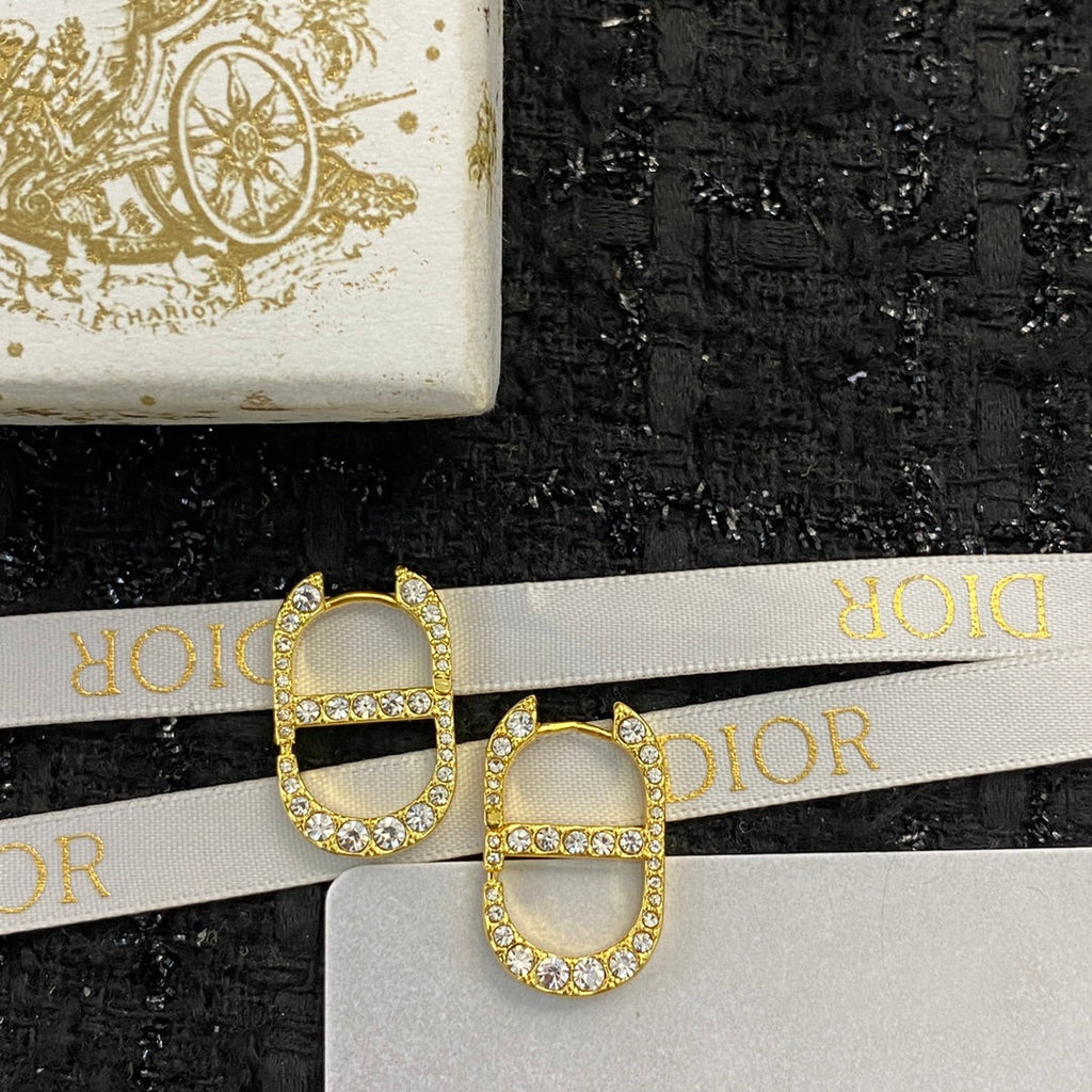 DIOR Crystal Earrings