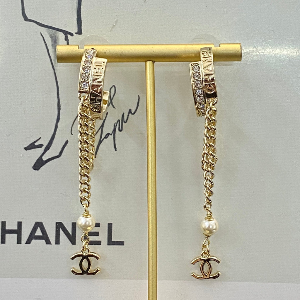CHANEL Double-C Tassel Pendant Necklace