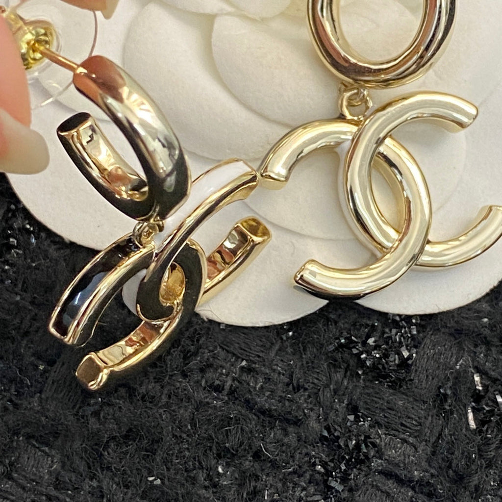 CHANEL Double-C Earrings