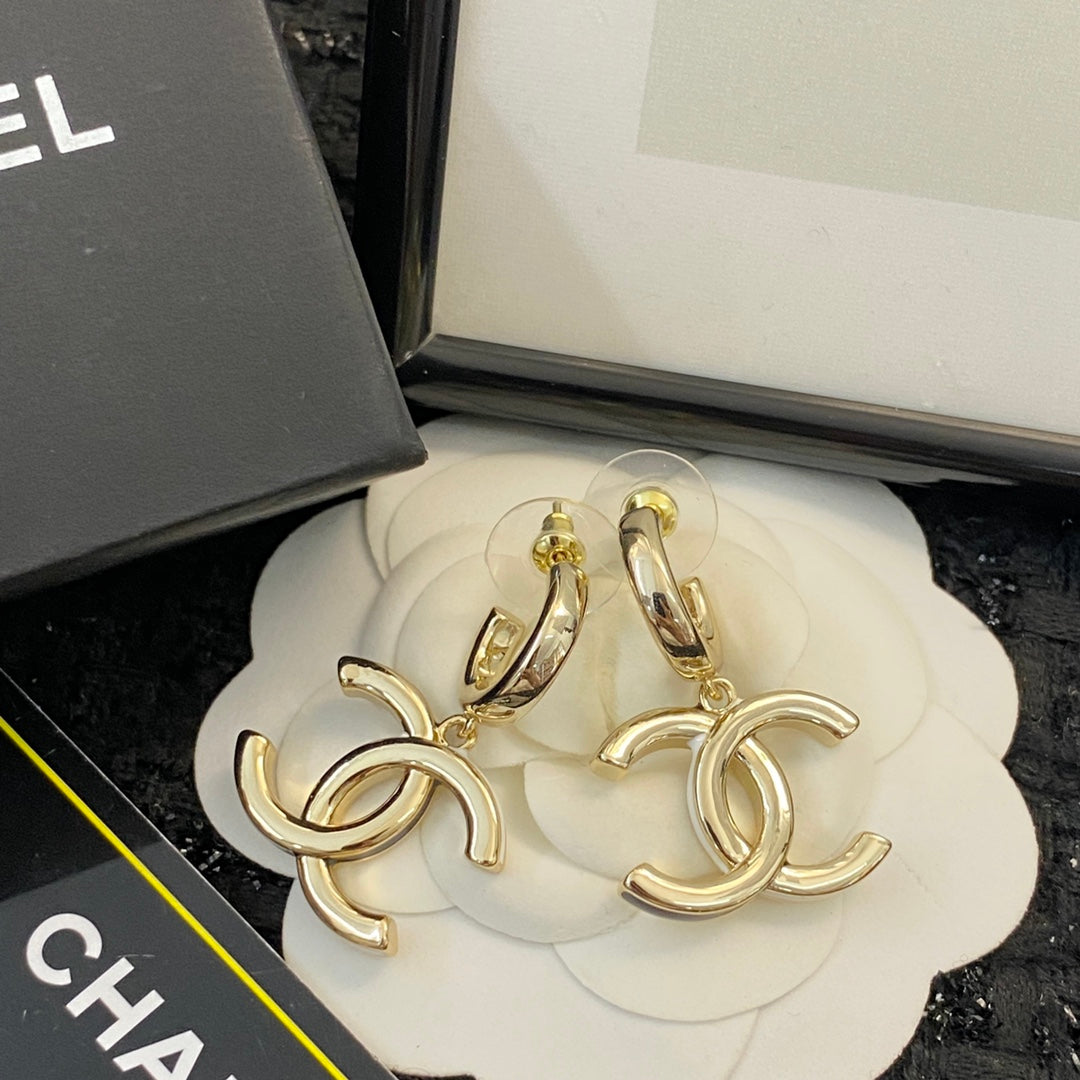 CHANEL Double-C Earrings