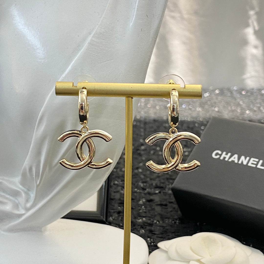 CHANEL Double-C Earrings