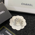 CHANEL Crystal Earrings